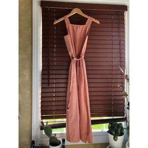 Madewell Apron Tie-Waist Dress